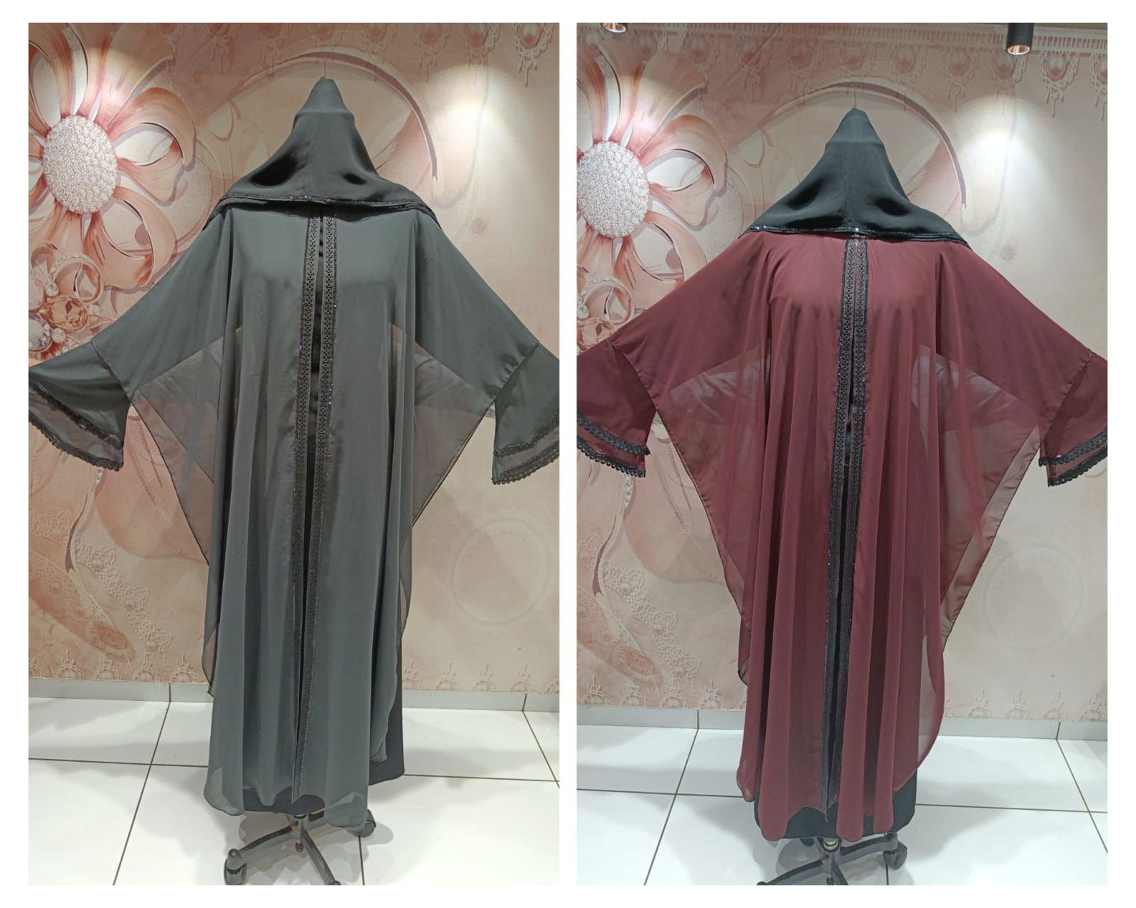 Nida Georgette 01 Heavy Fancy Wear Wholesale Abaya Collection